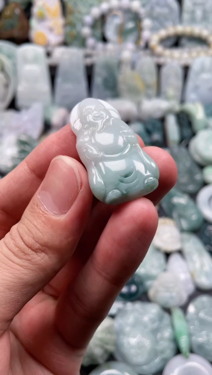 翡翠未镶嵌颈饰天然翡翠a货