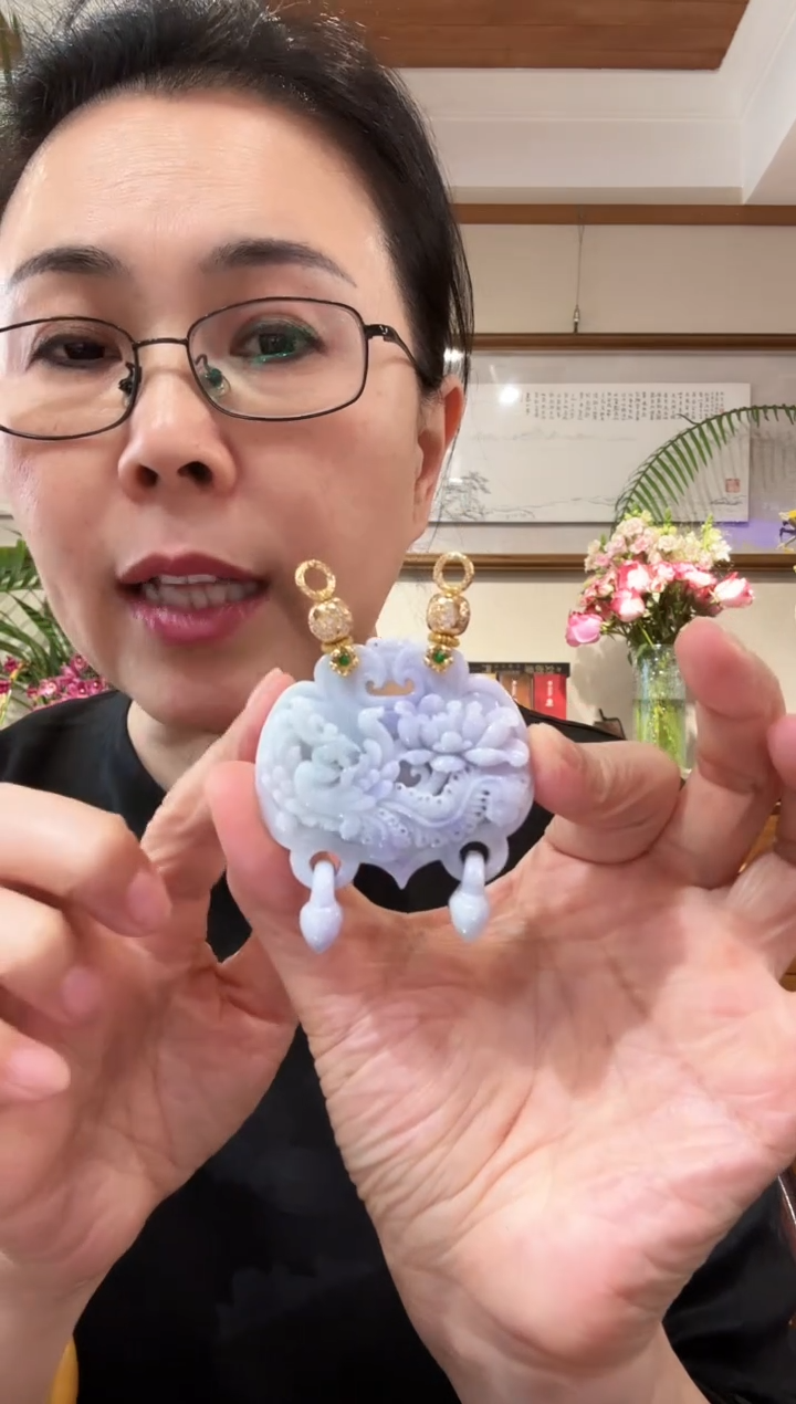 【闪购商品】翡翠颈饰未镶嵌国风