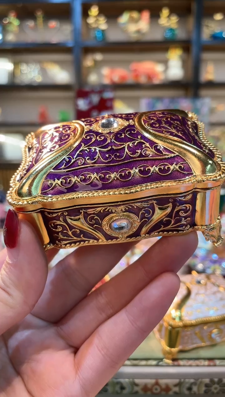 【闪购商品】精致珐琅彩首饰盒