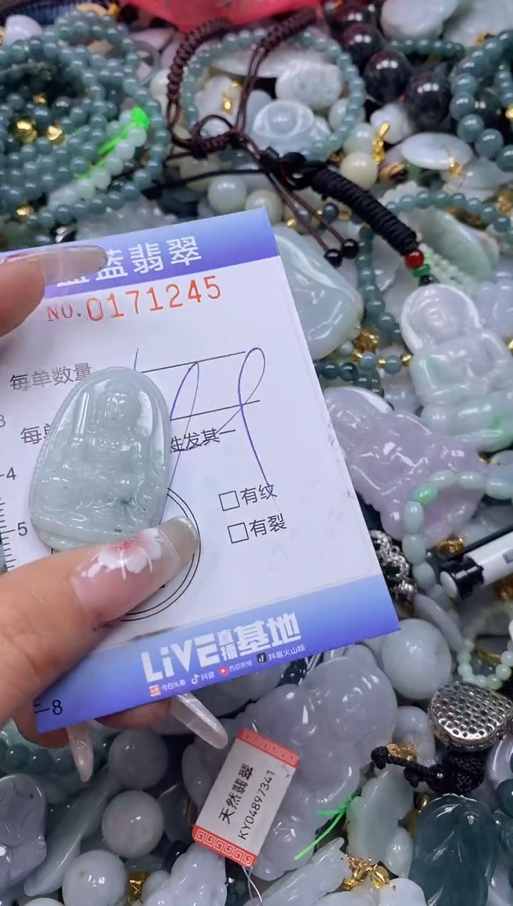 【闪购商品】翡翠颈饰未镶嵌闪购0171245