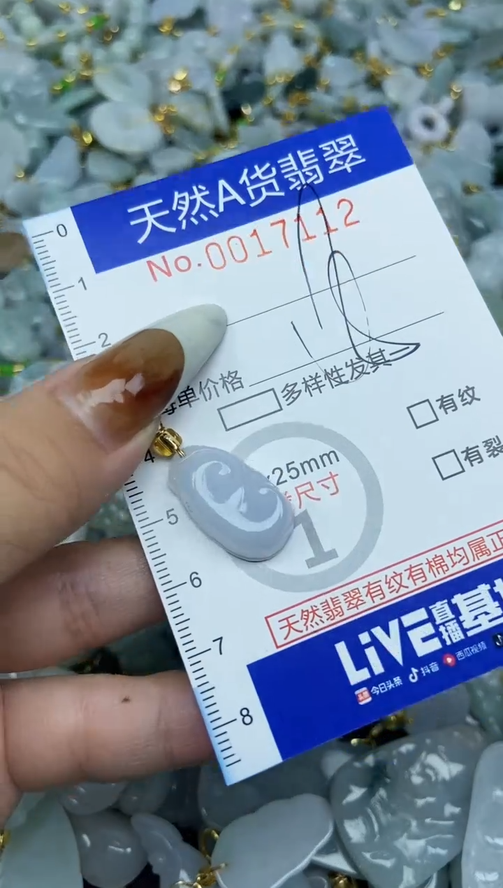 【闪购商品】翡翠颈饰未镶嵌天然A货翡翠