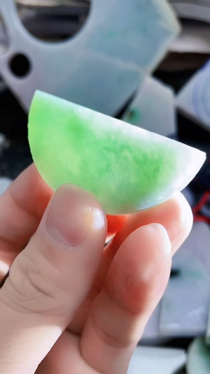 裸石翡翠天然A货翡翠板料
