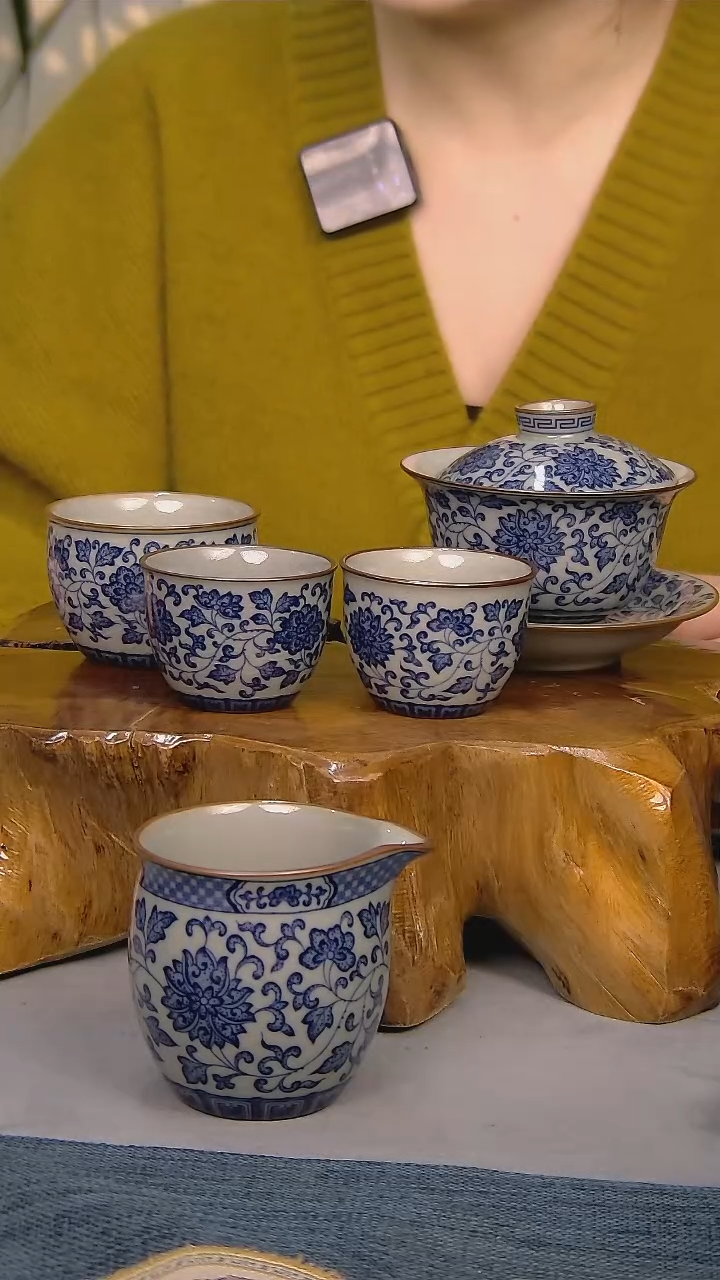 【闪购商品】简装家用款5件套 陶瓷家用茶具系列
