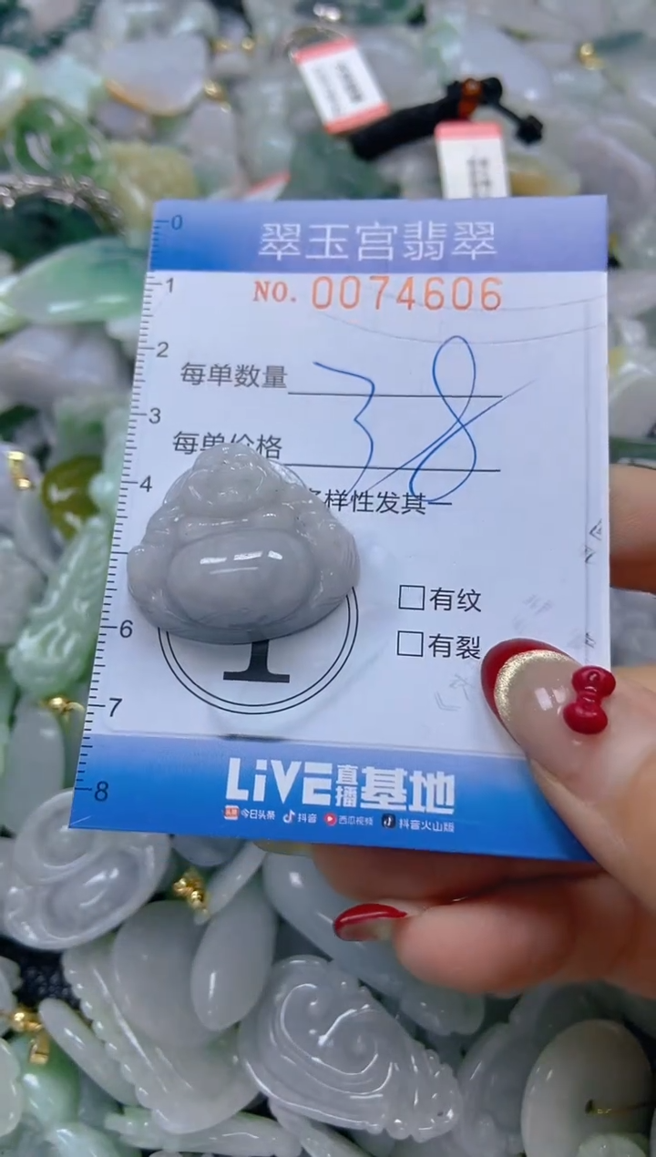 【闪购商品】翡翠颈饰未镶嵌闪购0074606