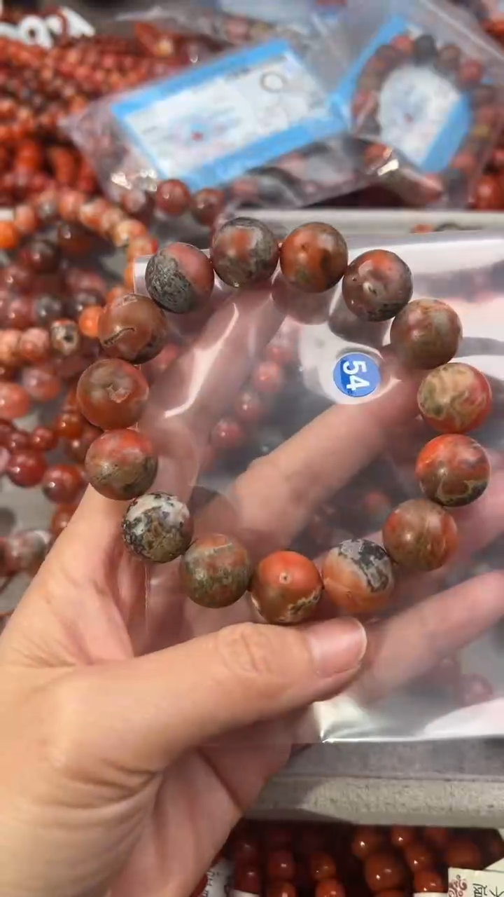南红玛瑙手串未镶嵌15