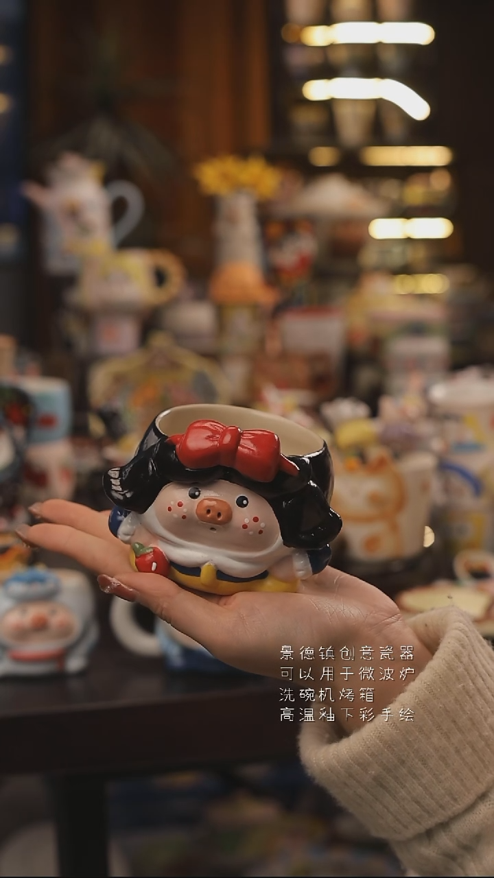 景德镇釉下彩绘设计师款式陶瓷