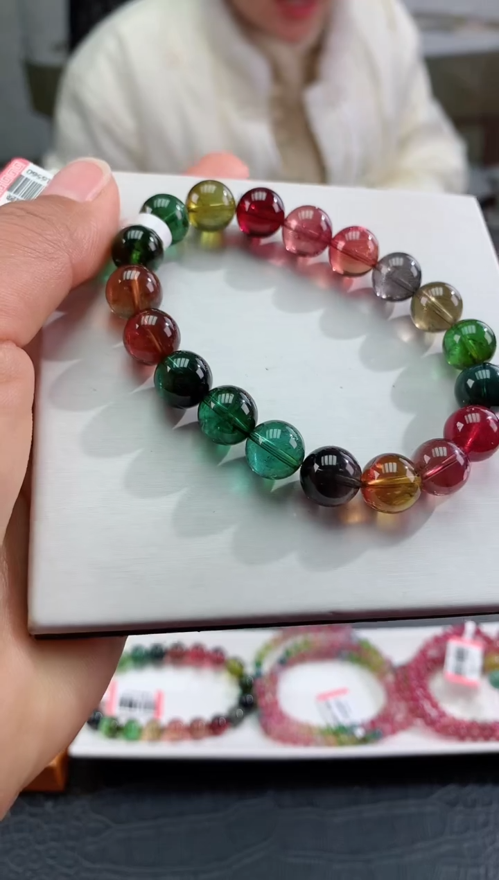 【闪购商品】碧玺手串未镶嵌多样性发一条