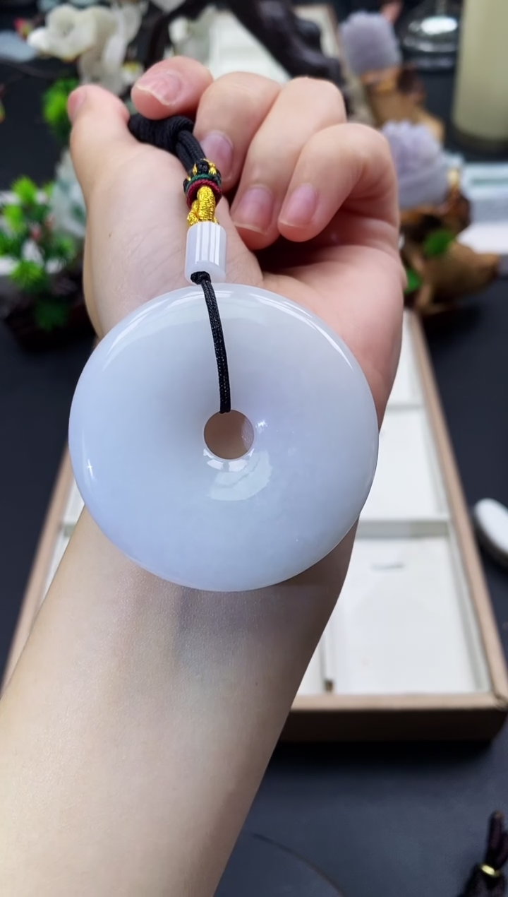 颈饰未镶嵌翡翠天然缅甸A货翡翠