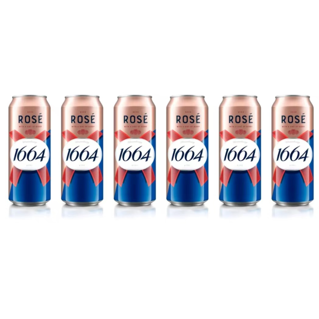 1664桃红啤酒500ml*12听/箱