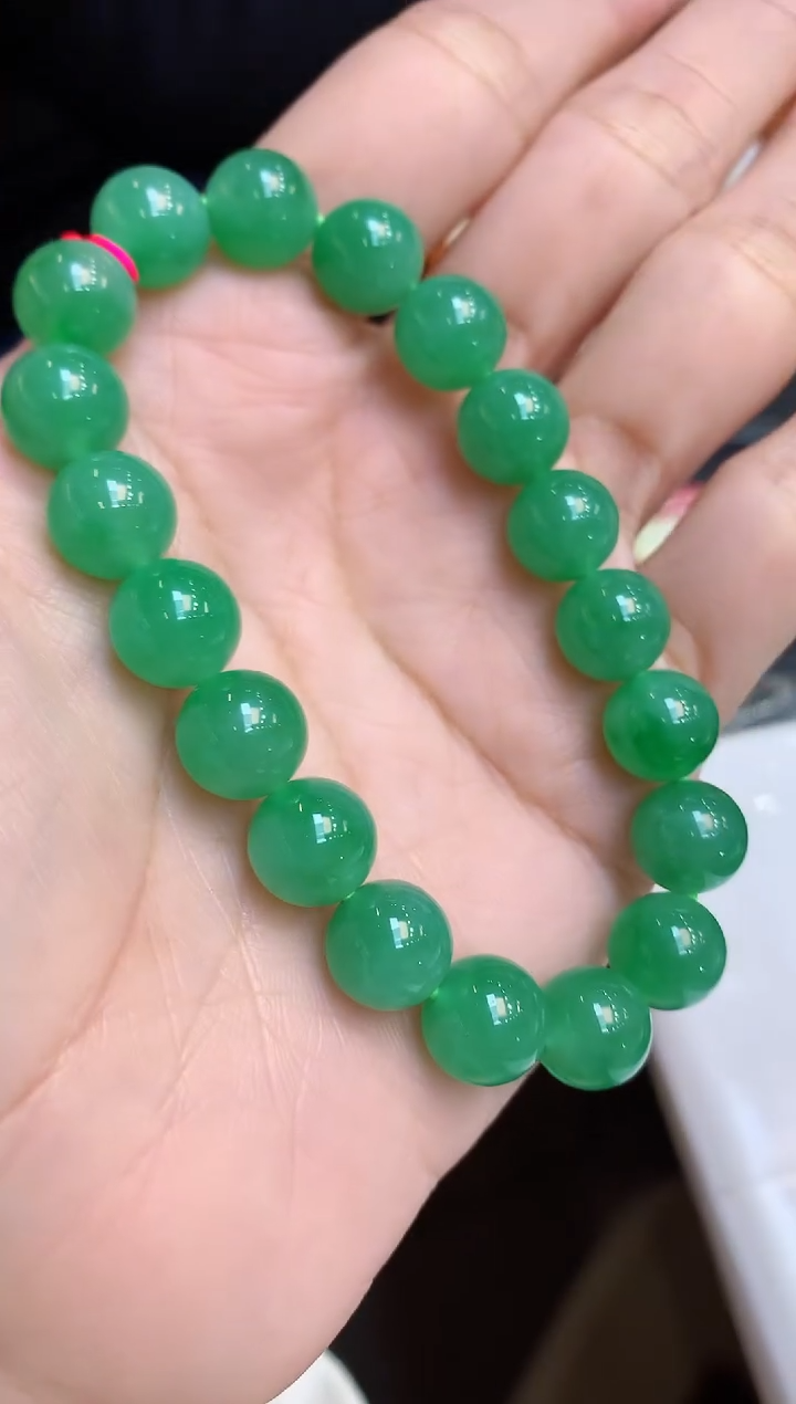 未镶嵌手串翡翠彩*D1