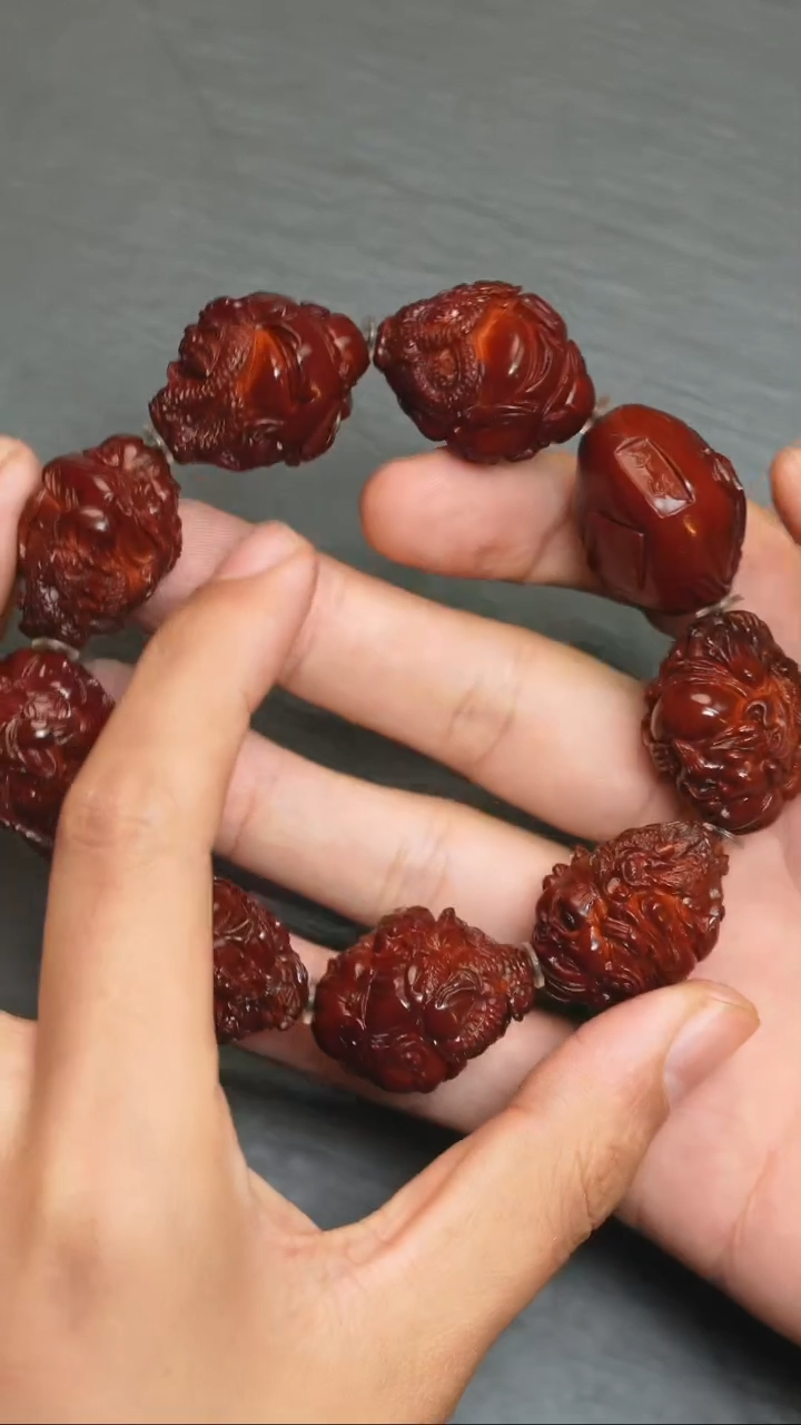 【闪购商品】橄榄核吊坠2.4龙财神回血