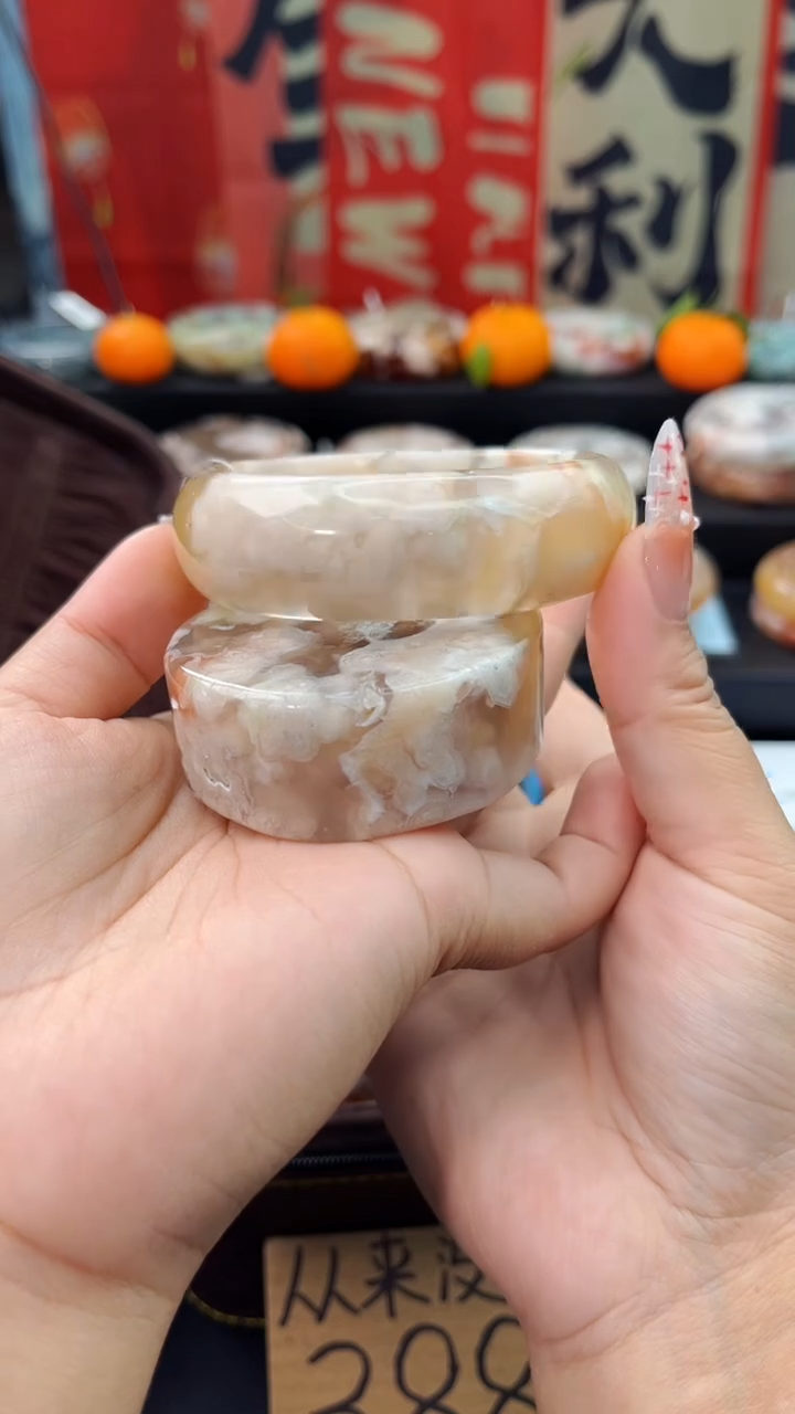 【闪购商品】石英质玉手镯未镶嵌赠送镯心（58圈口）