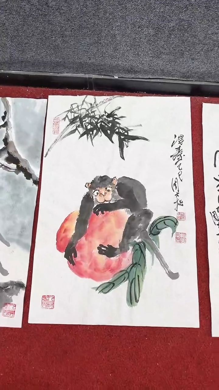 国画周大拙/国画/花鸟