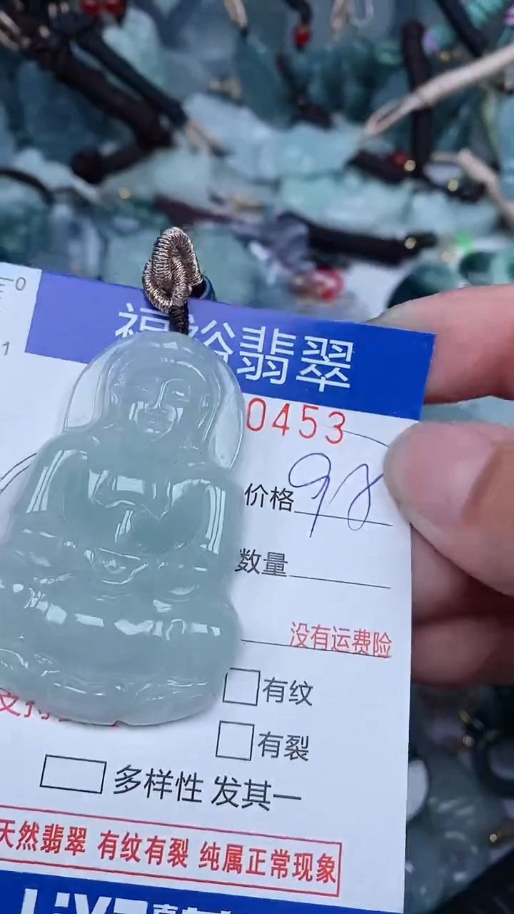 【闪购商品】翡翠颈饰未镶嵌...0000453