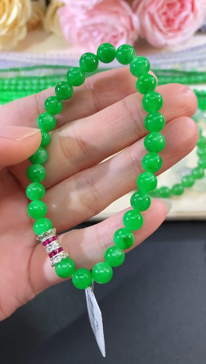 未镶嵌手串翡翠哟****嚯105|88000