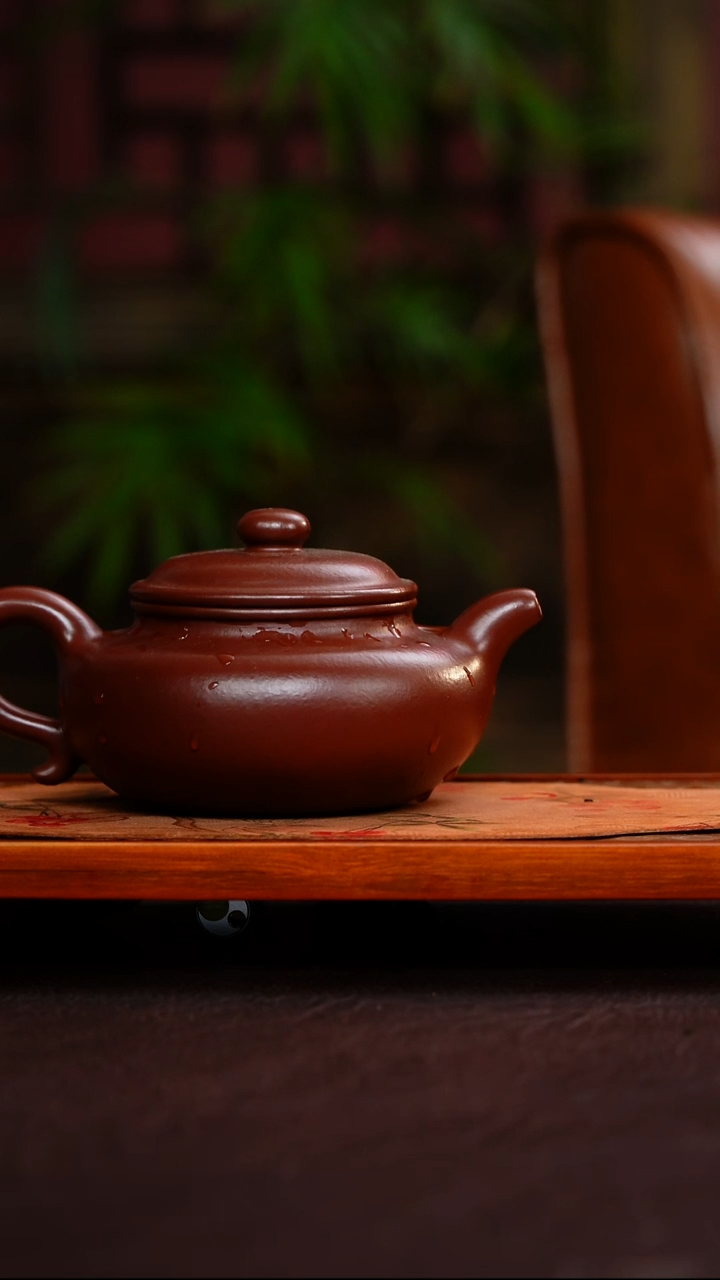 茶壶紫砂仿古 紫袍玉砂 290cc