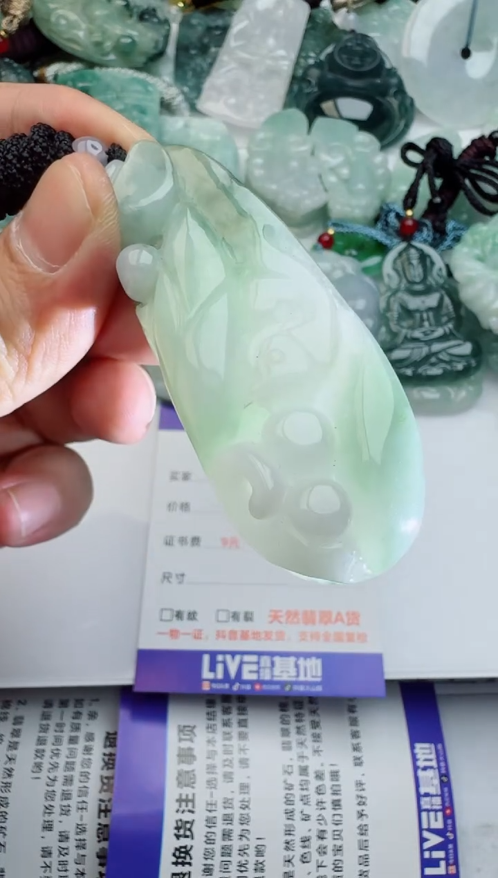 【闪购商品】翡翠颈饰未镶嵌1111111111