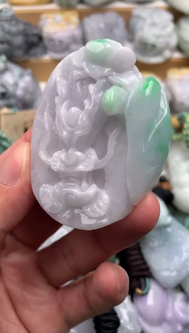 吊坠(不含链)未镶嵌翡翠1