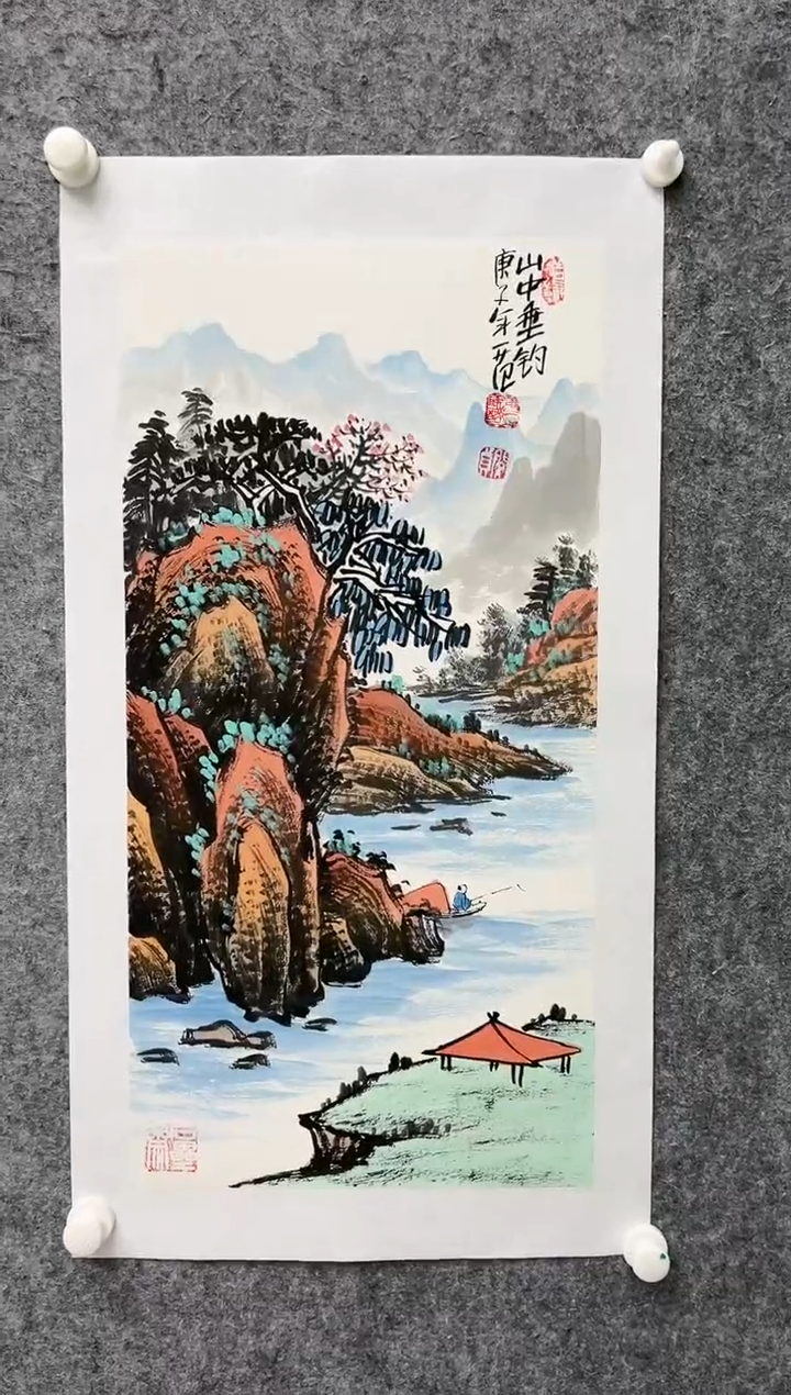 【闪购商品】绘画姜国华-2平尺-国画作品