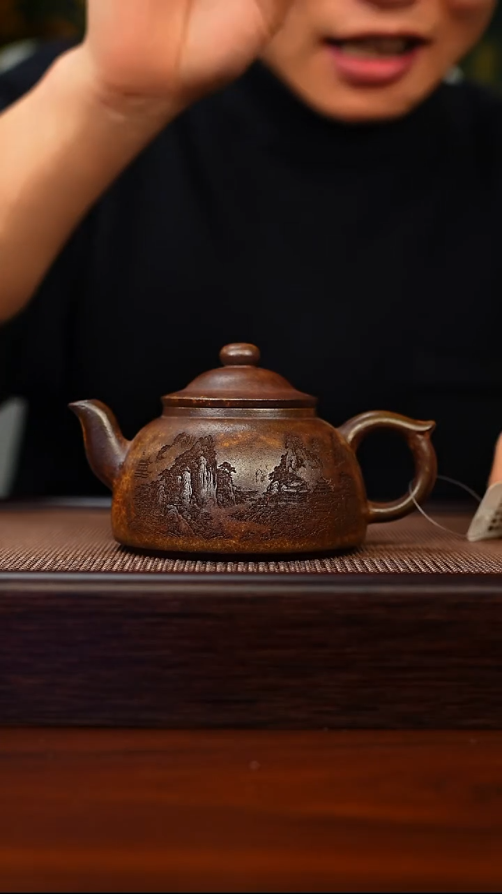茶壶紫砂原矿紫砂手工茶壶