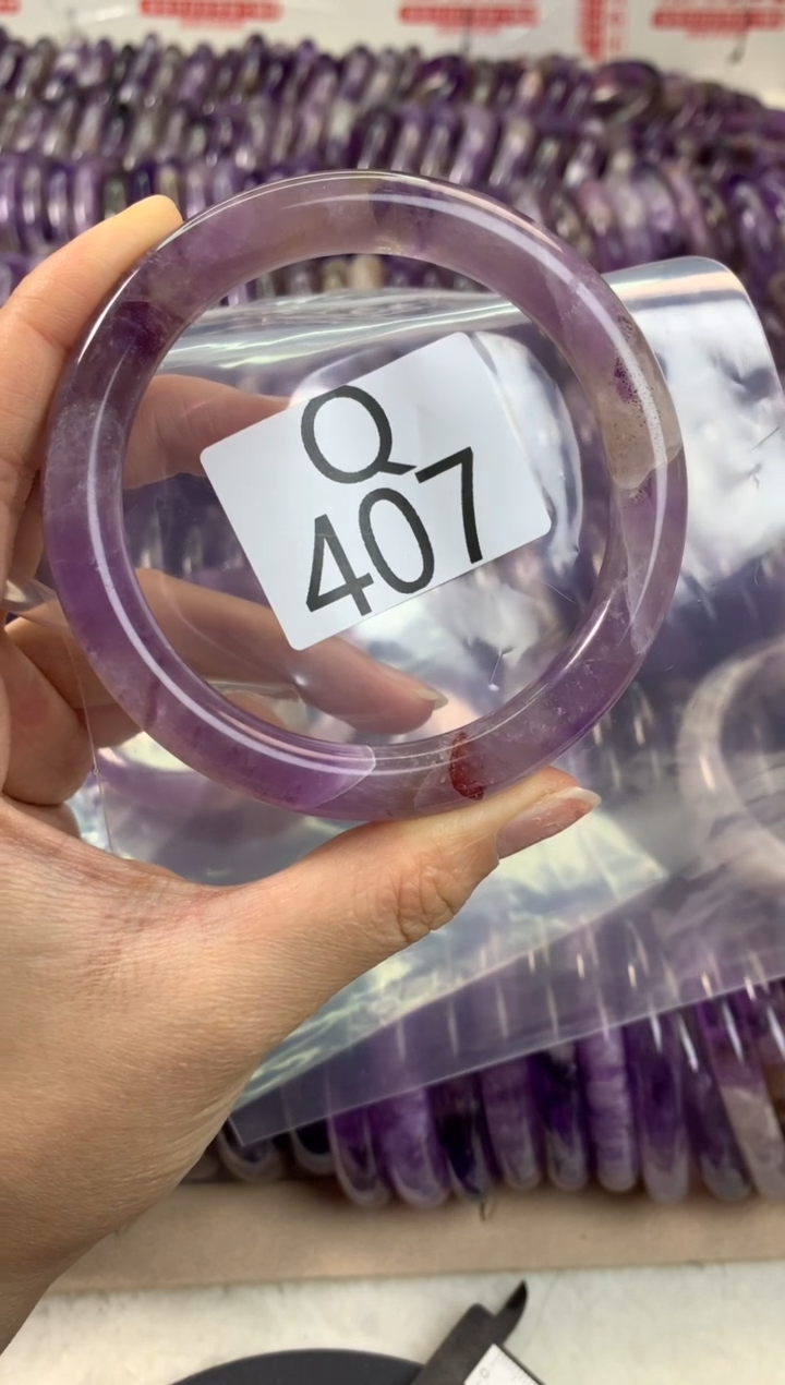 【闪购商品】水晶水晶手镯Q未镶嵌407-63