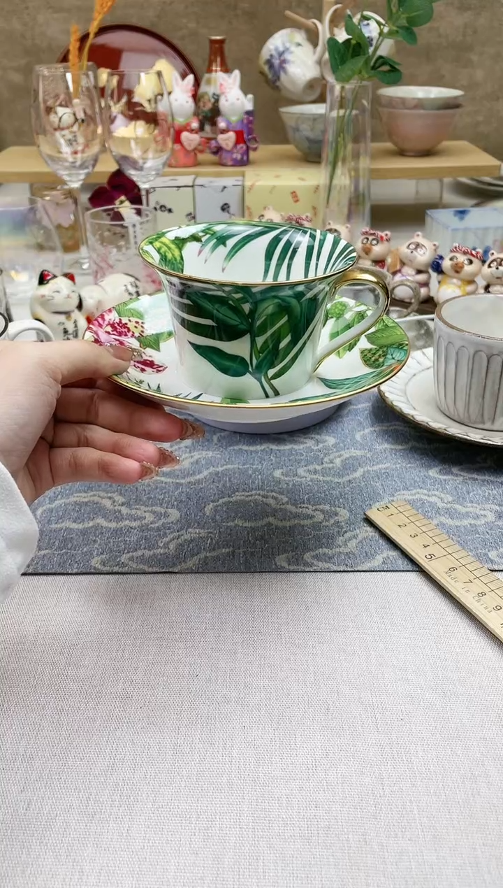 【闪购商品】摆件/盘子/杯子热带雨林杯碟