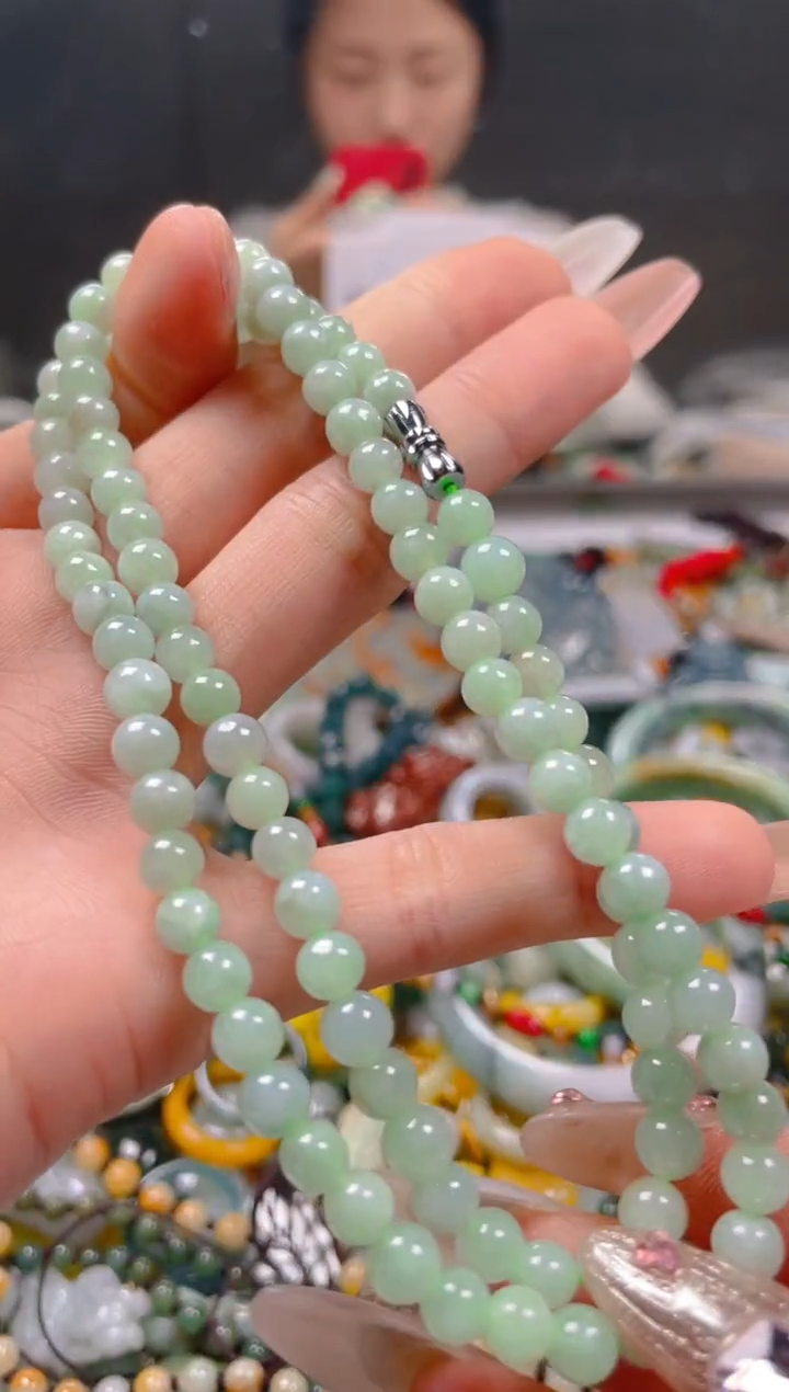 【闪购商品】翡翠颈饰未镶嵌/G/翡翠A货一图一物