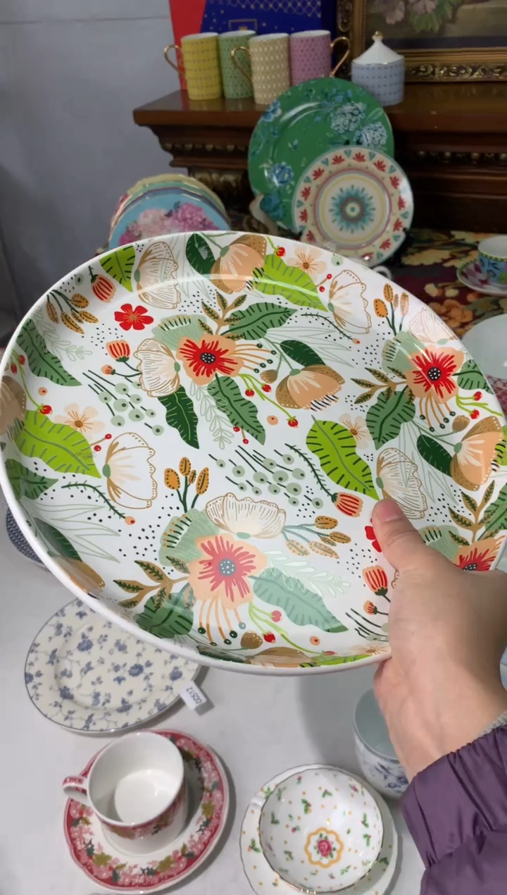 【闪购商品】瓷片陶瓷原单CC522餐具1个大