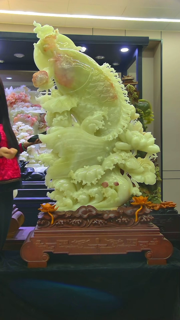 石材松****文家居摆件付米链接