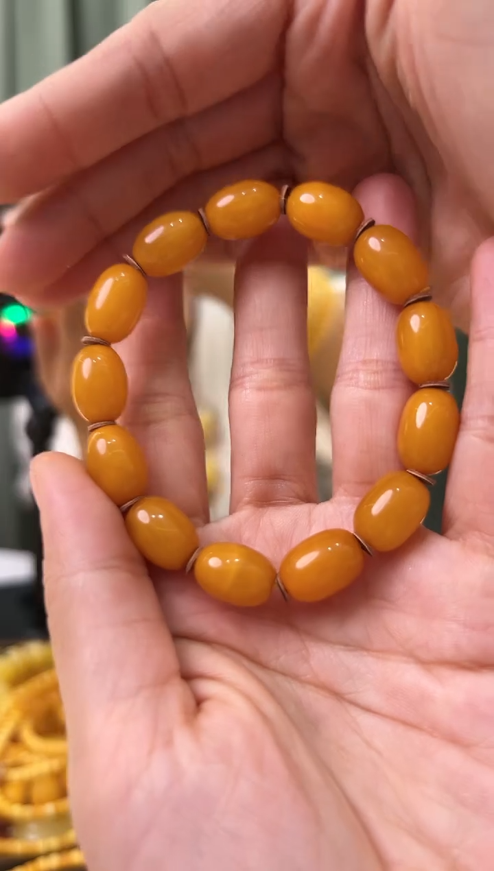 【闪购商品】琥珀手串未镶嵌蜜蜡手串