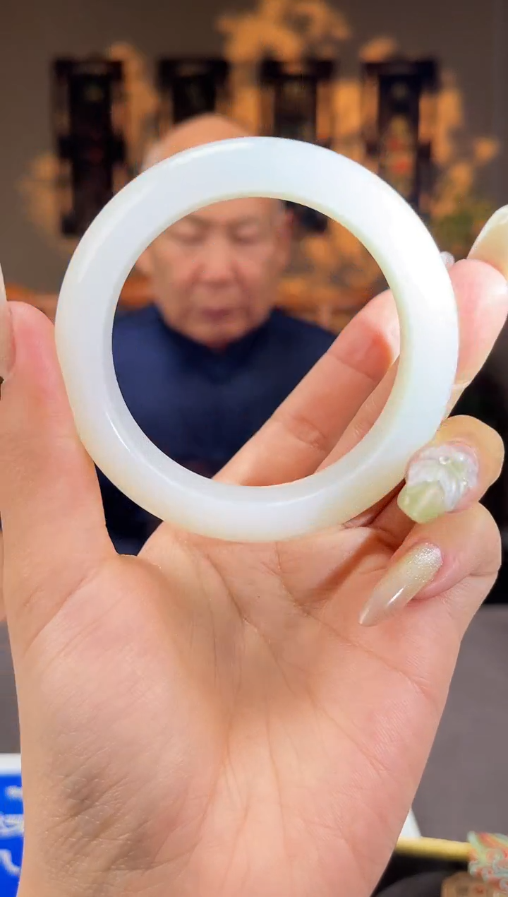 和田玉未镶嵌颈饰C856