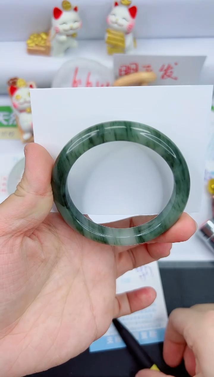 【闪购商品】石英质玉手镯未镶嵌768-56.9