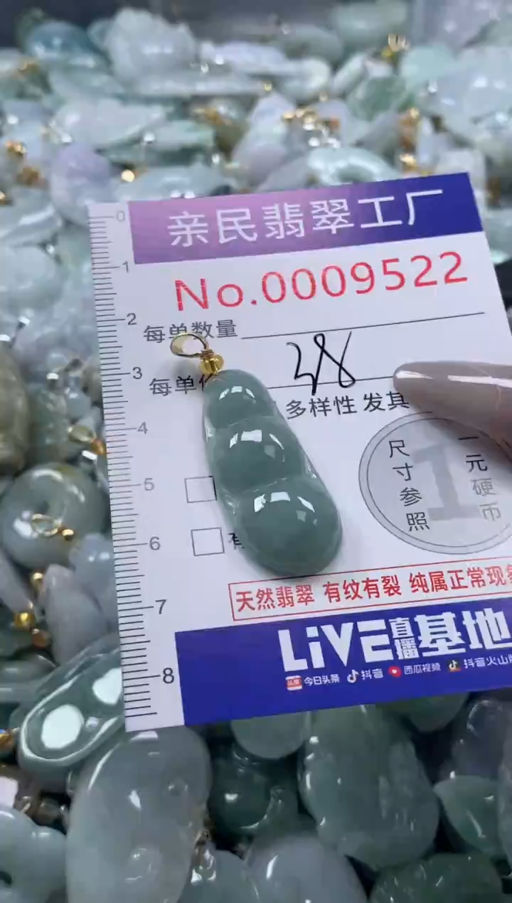 颈饰未镶嵌翡翠9522