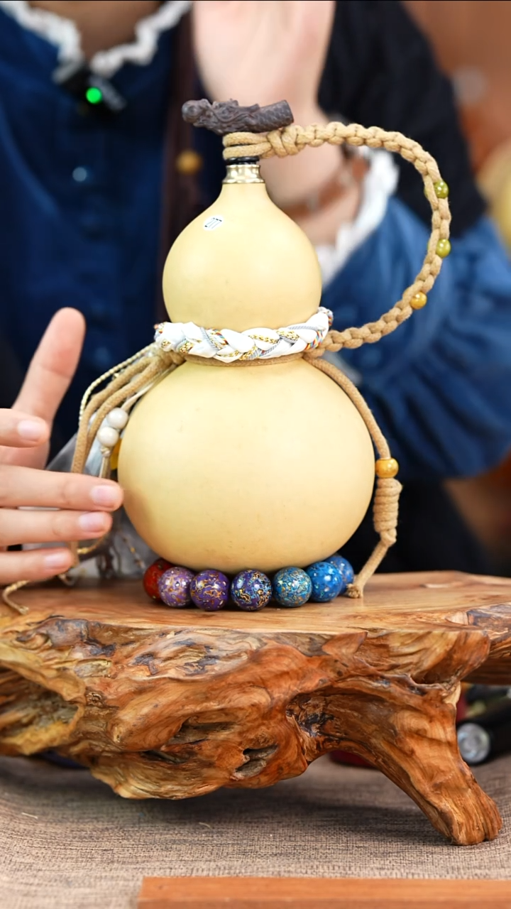 【闪购商品】277—光岳葫天然大漆酒葫芦不含漆珠