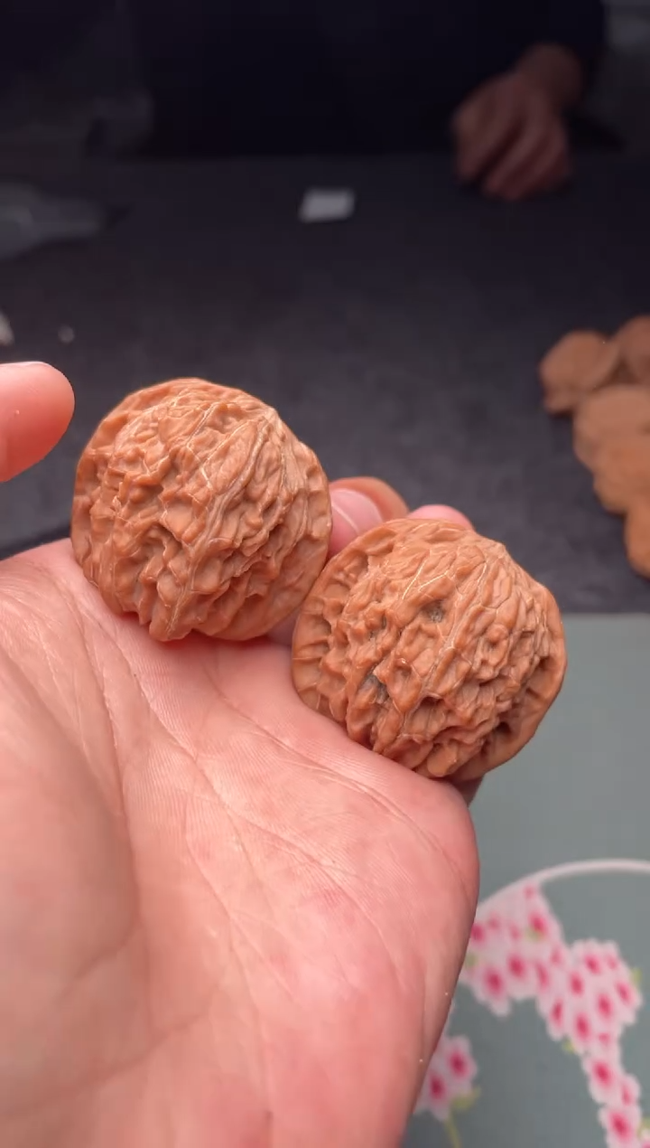 把件文玩核桃a349  磨盘38尺