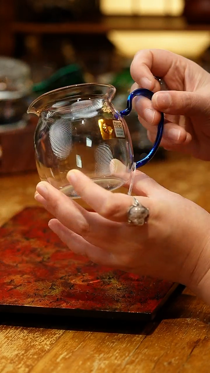 【闪购商品】禾器/晶彩美满茶海/浅蓝色/定制款