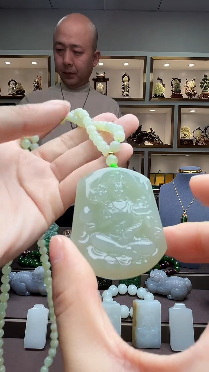 【闪购商品】和田玉颈饰未镶嵌苏