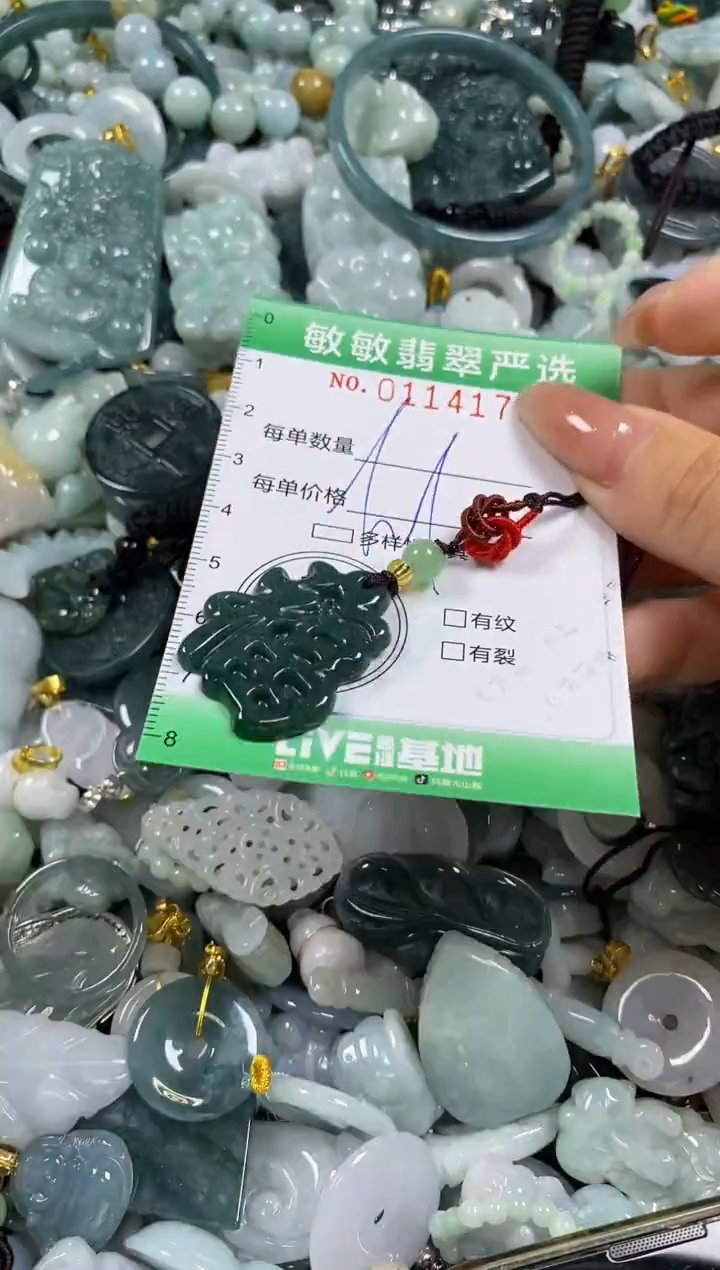 【闪购商品】翡翠颈饰未镶嵌闪购0114170