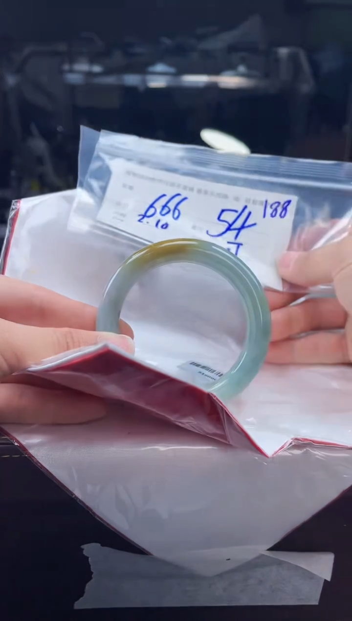 【闪购商品】定制翡翠手镯未镶嵌毛货手镯需精细抛光/54