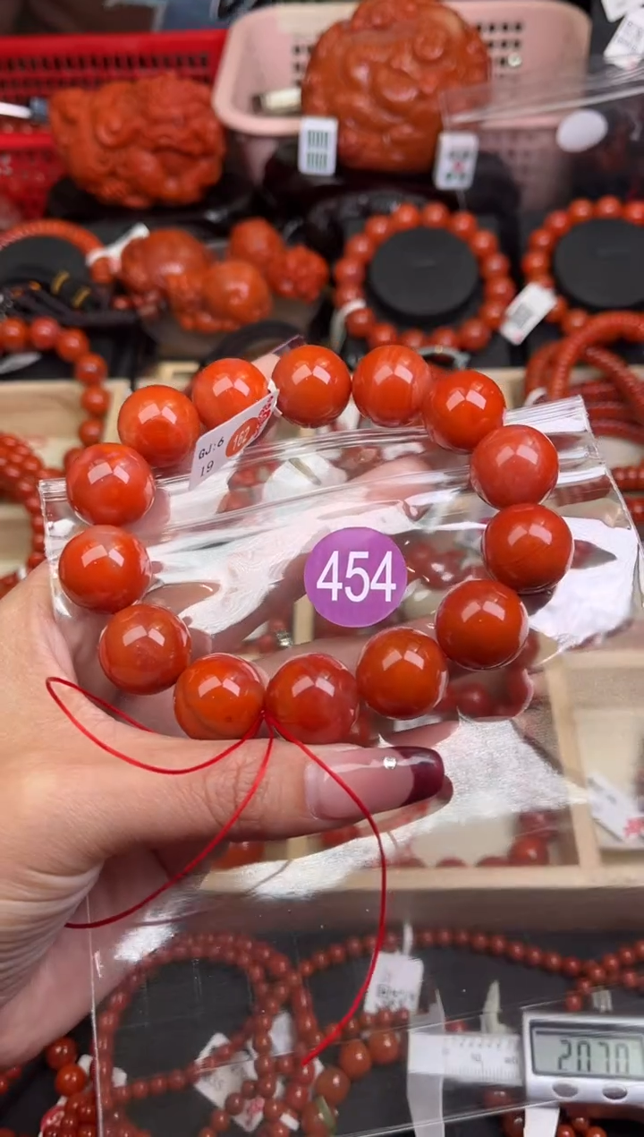 【闪购商品】南红玛瑙珠宝奇石未镶嵌454-17+