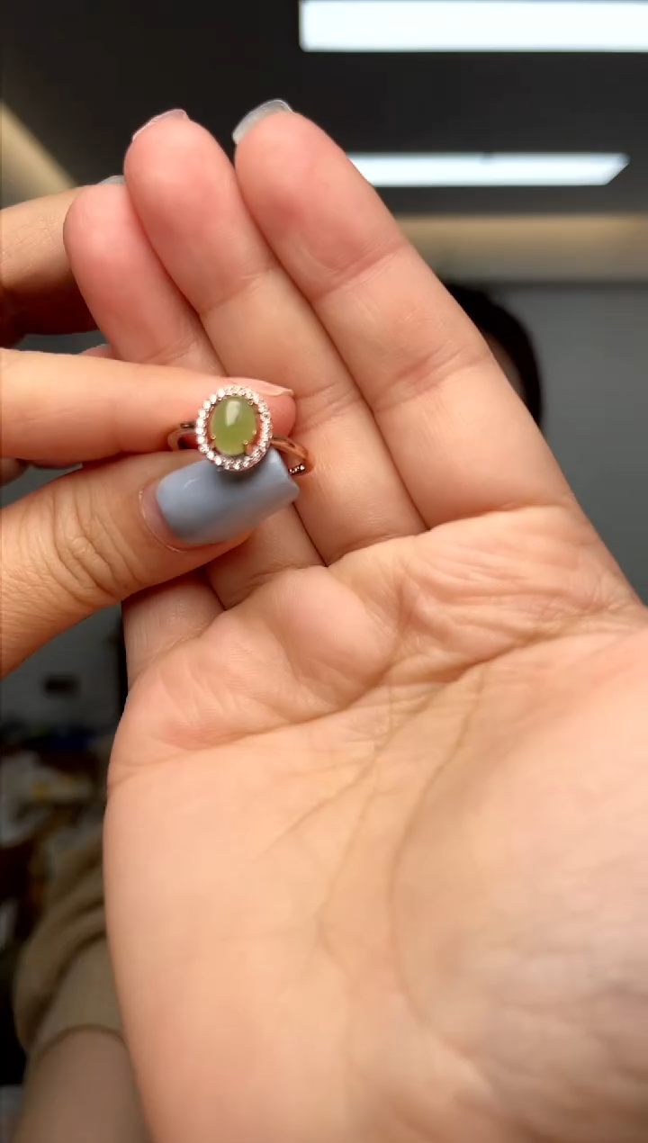 【闪购商品】和田玉·银S925镶嵌（多样性单个发货）