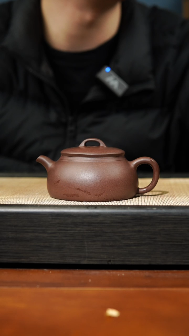 【闪购商品】紫砂茶壶紫泥横云，220cc