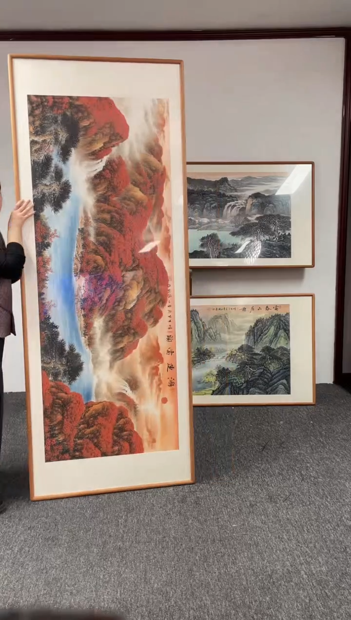 【闪购商品】国画鸿运当头210*80绘画作品