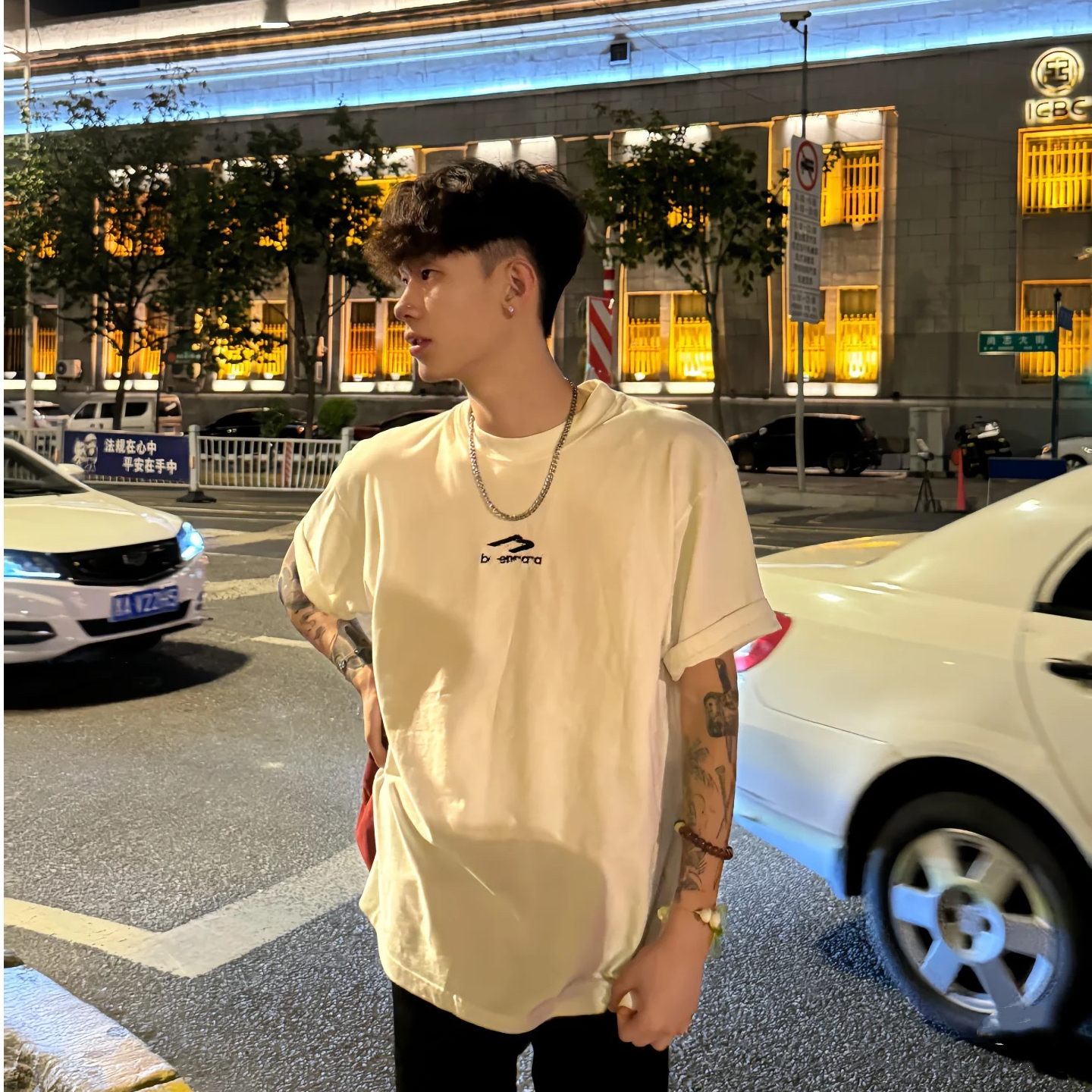 【JAY】BBB简约全棉短袖短T（男女同款）