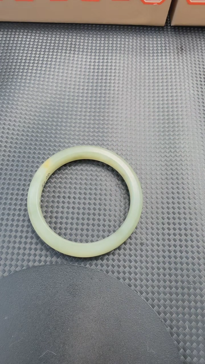 【闪购商品】和田玉手镯未镶嵌307圈口54.5