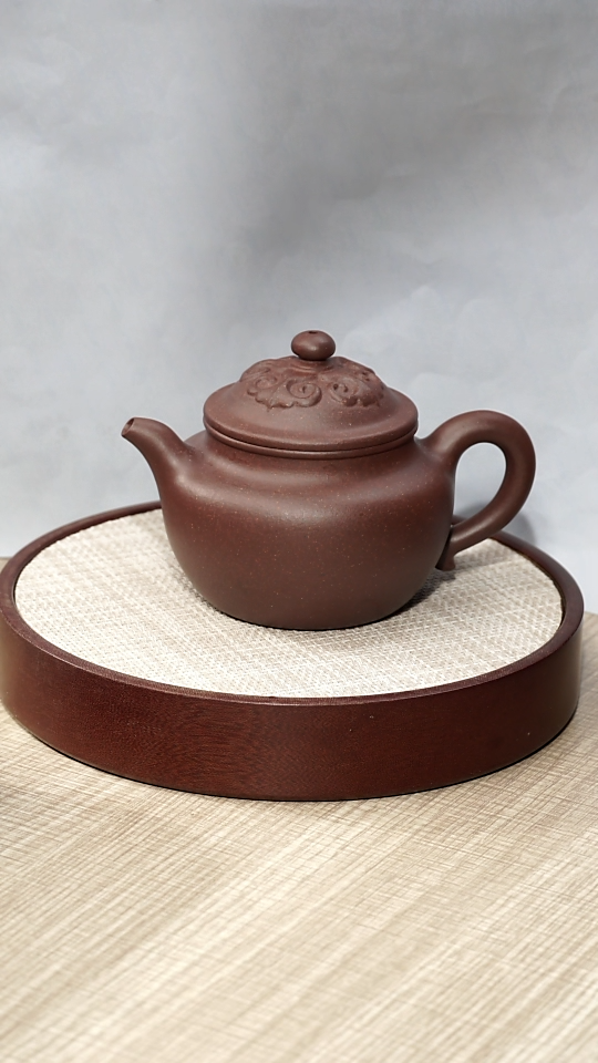 【闪购商品】底槽青茶壶瑕如意莲子壶200CC容量