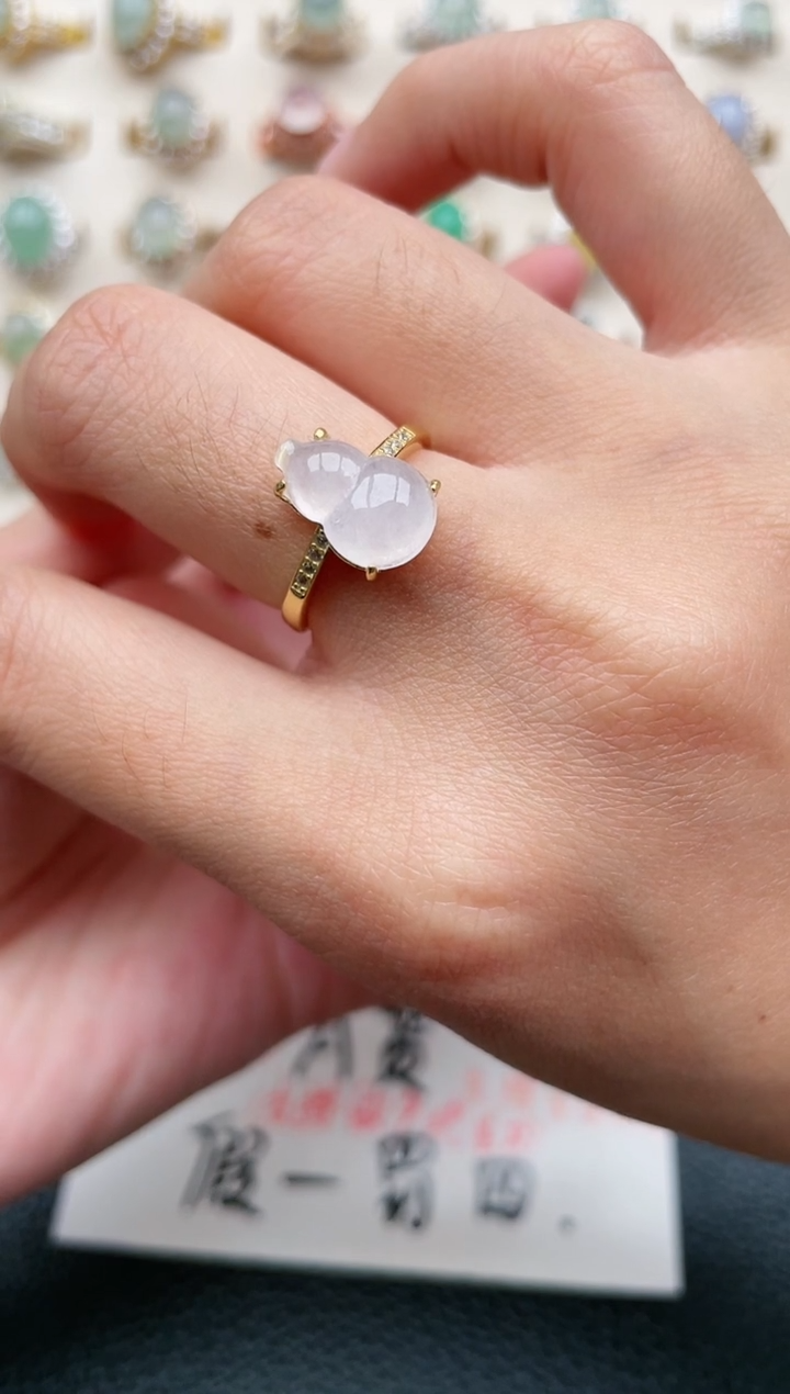 【闪购商品】翡翠戒指银S925镶嵌1111