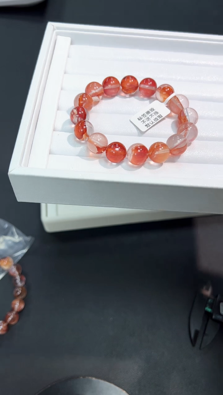 【闪购商品】水晶手串未镶嵌84J多样性发其一/1条12mm默认微瑕