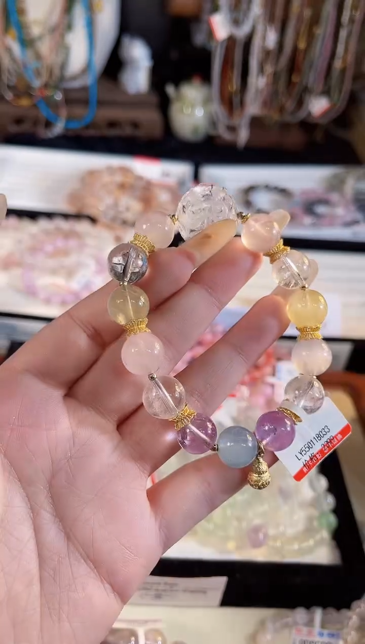 【闪购商品】水晶手链未镶嵌多样性发货其一