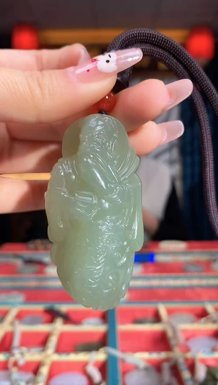 【闪购商品】和田玉颈饰未镶嵌关公